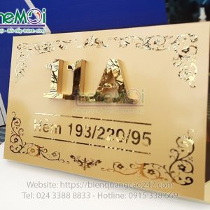 Biển số nhà đẹp 01a