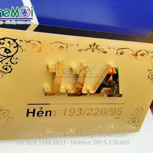 Biển số nhà đẹp 01k