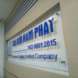 Biển chữ nổi 11