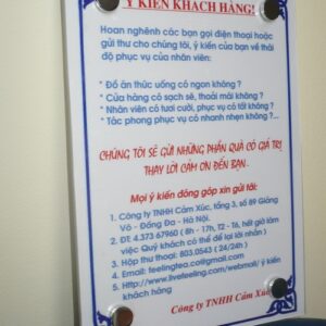 Biển chữ hút nổi 6