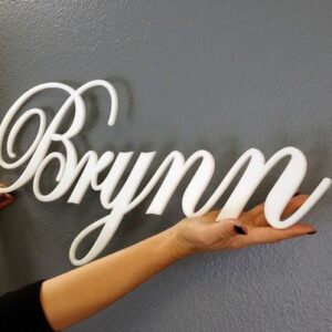 Biển chữ hút nổi mica 7