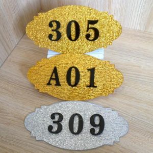 Biển số phòng khách sạn 28