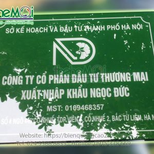 Biển công ty cây xanh 01c