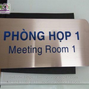 Biển phòng ban 34