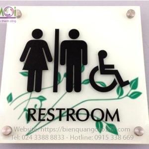 Biển nhà vệ sinh 06