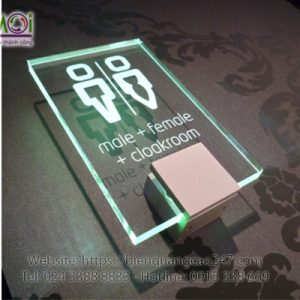 Biển nhà vệ sinh 16