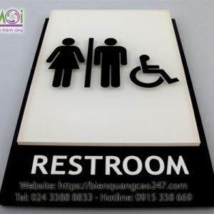 Biển nhà vệ sinh 08