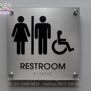 Biển nhà vệ sinh 12