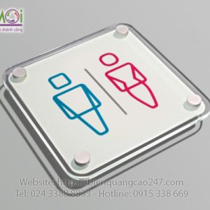 Biển nhà vệ sinh 17b