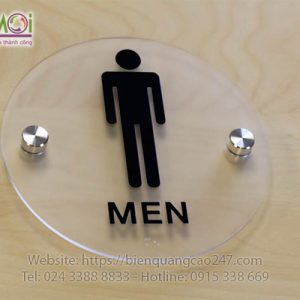 Biển nhà vệ sinh 18