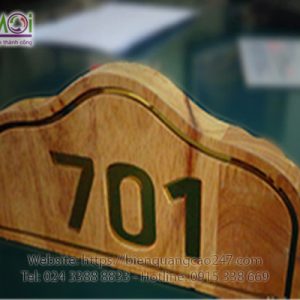 Biển số phòng khách sạn 40