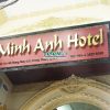 Chữ nổi inox Minh Anh Hotel a