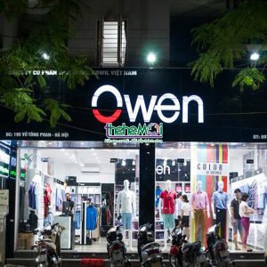 Biển cửa hàng thời trang Owen 3
