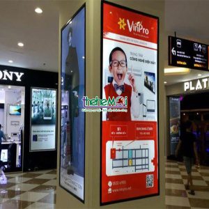 Ốp cột siêu thị