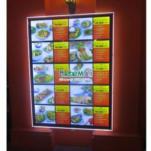 Poster đèn led siêu mỏng