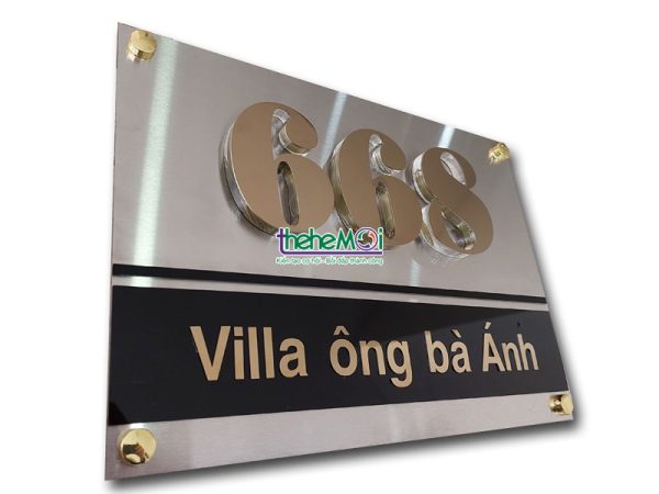 bien so nha inox guong vang 668 2