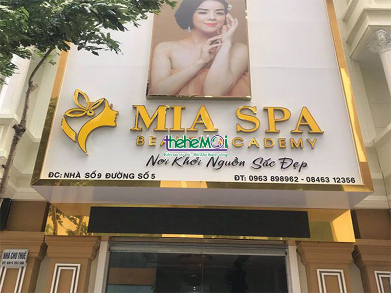 Biển quảng cáo spa