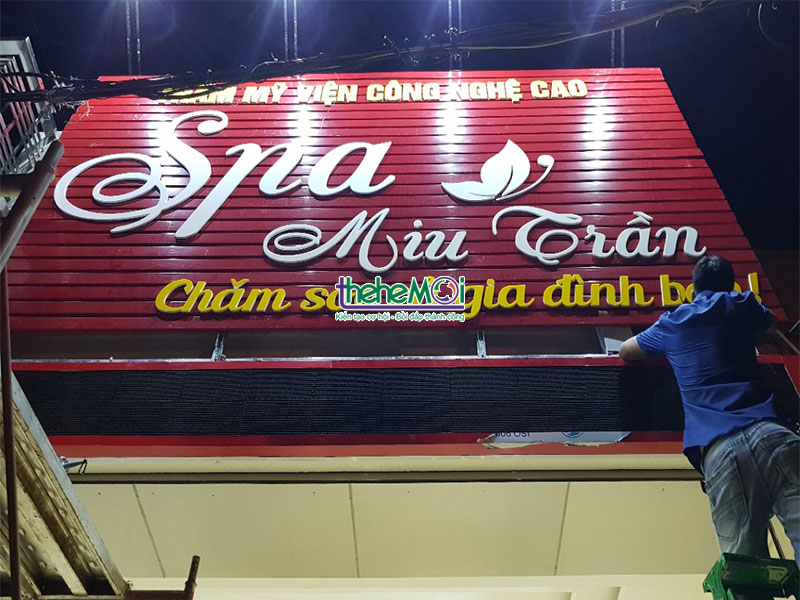 Biển quảng cáo spa