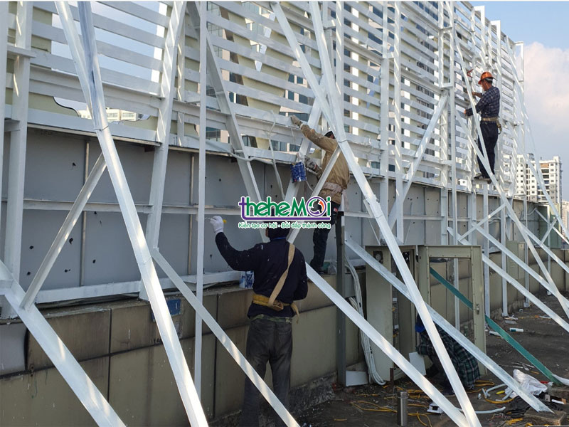 Chữ nổi Thi công chữ nổi Bền rẻ đẹp