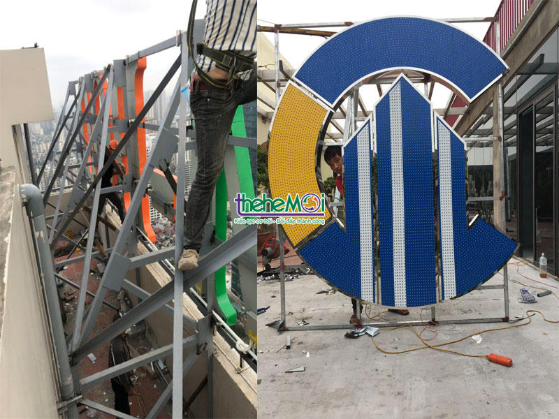 Chữ nổi quảng cáo Led Chữ nổi quảng cáo Led