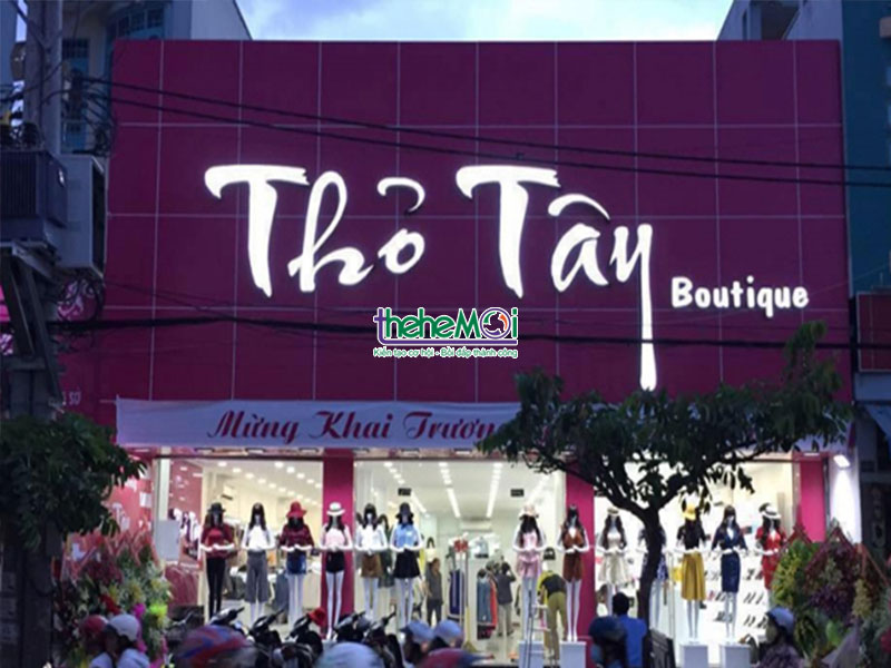 Biển quảng cáo thời trang