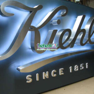 Chữ nổi inox đèn led