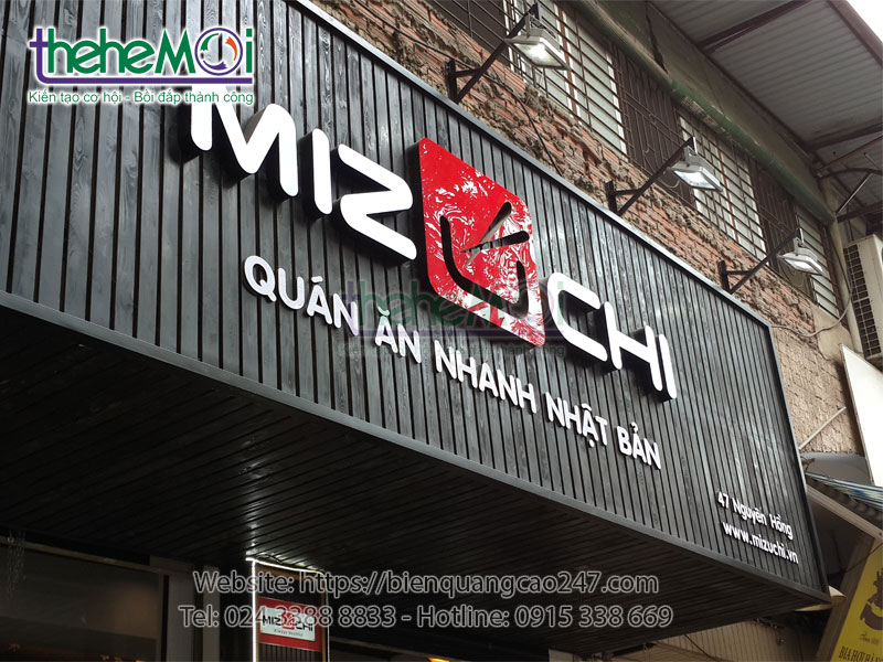 biển cửa hàng