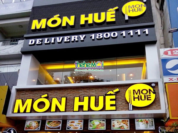 Biển quảng cáo nhà hàng