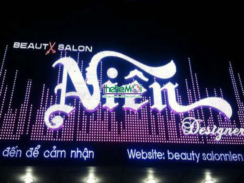 Biển quảng cáo salon tóc