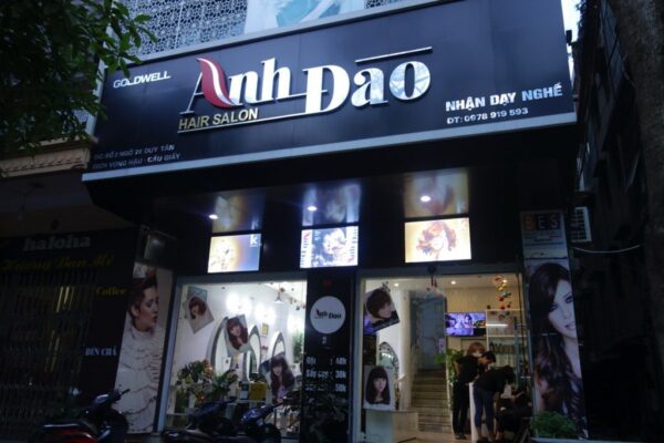 Biển quảng cáo salon tóc