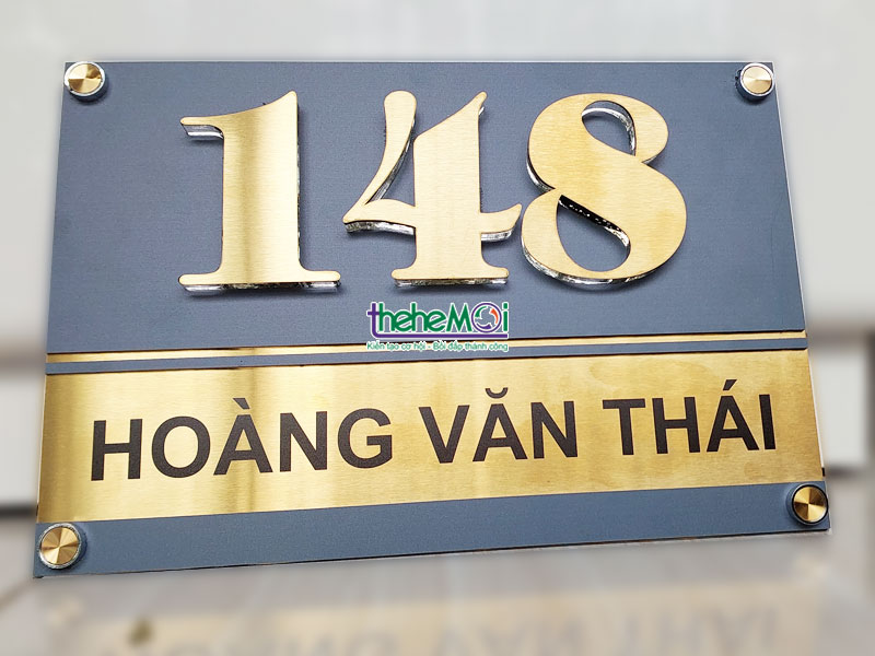 biển số nhà