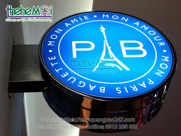 Hộp đèn quảng cáo bien vay 07 5