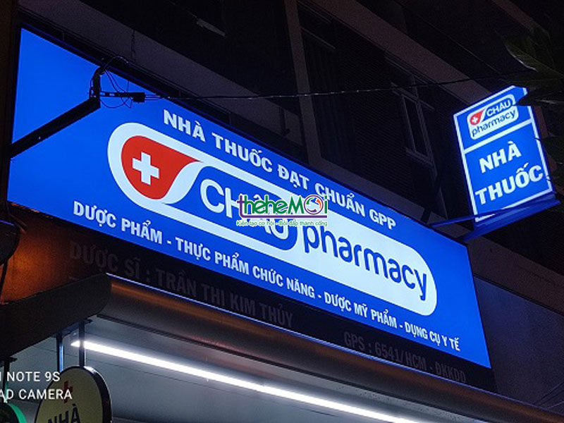 Hộp đèn quảng cáo Hộp đèn quảng cáo