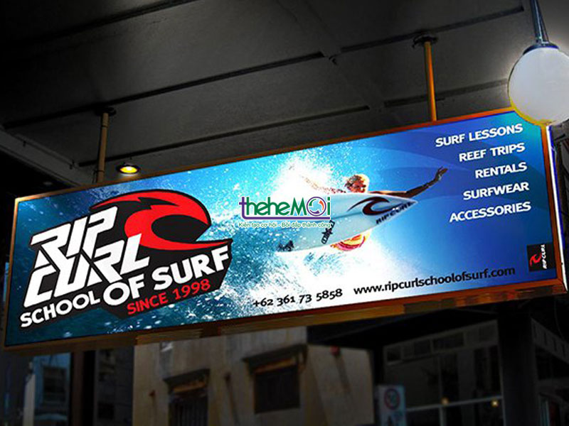 Hộp đèn quảng cáo Hộp đèn quảng cáo