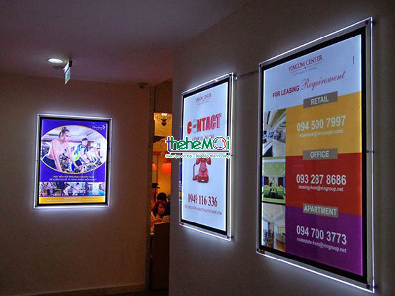 Hộp đèn quảng cáo Hộp đèn quảng cáo