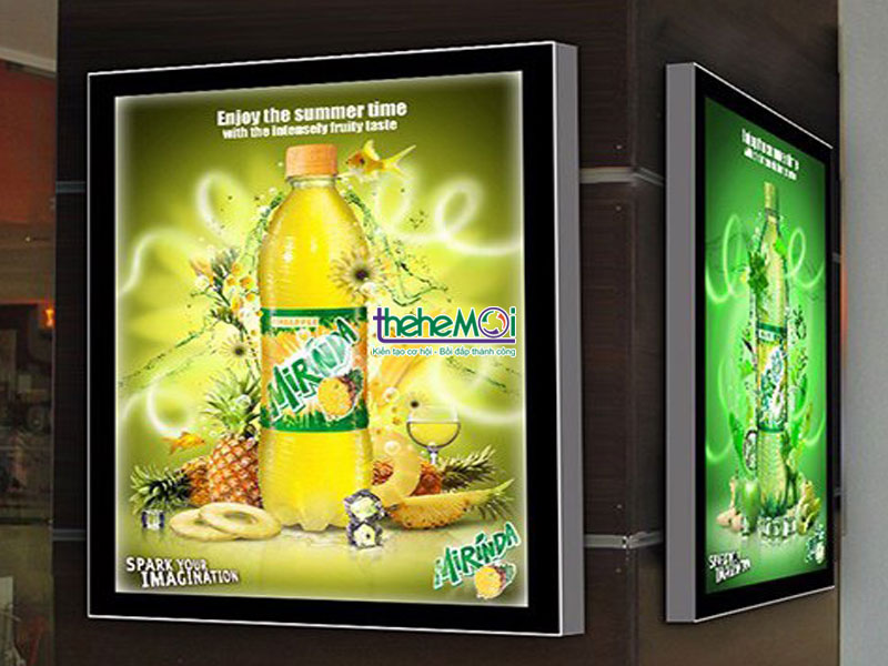 Hộp đèn quảng cáo Hộp đèn quảng cáo