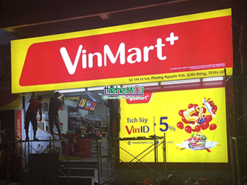 Hộp đèn quảng cáo Hộp đèn quảng cáo