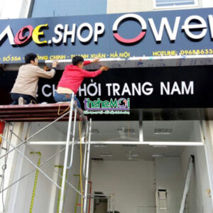 biển quảng cáo thời trang