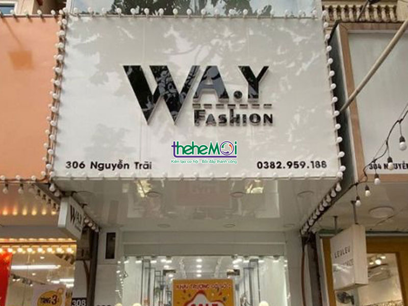 biển shop quần áo