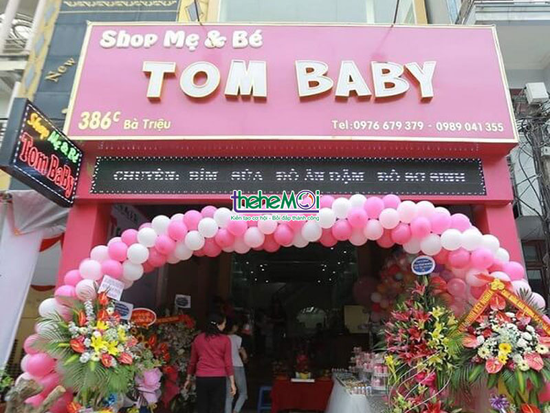 biển shop quần áo