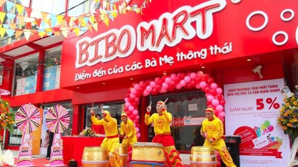 biển shop quần áo trẻ em bibo mart