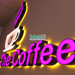 chữ nổi đèn led