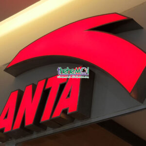 chữ nổi đèn led