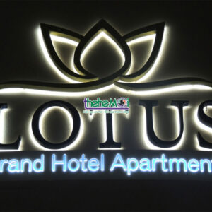 chữ nổi đèn led