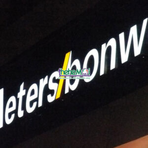 chữ nổi đèn led