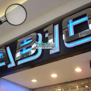 chữ nổi đèn led