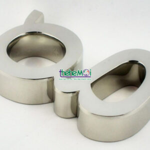 chữ nổi inox