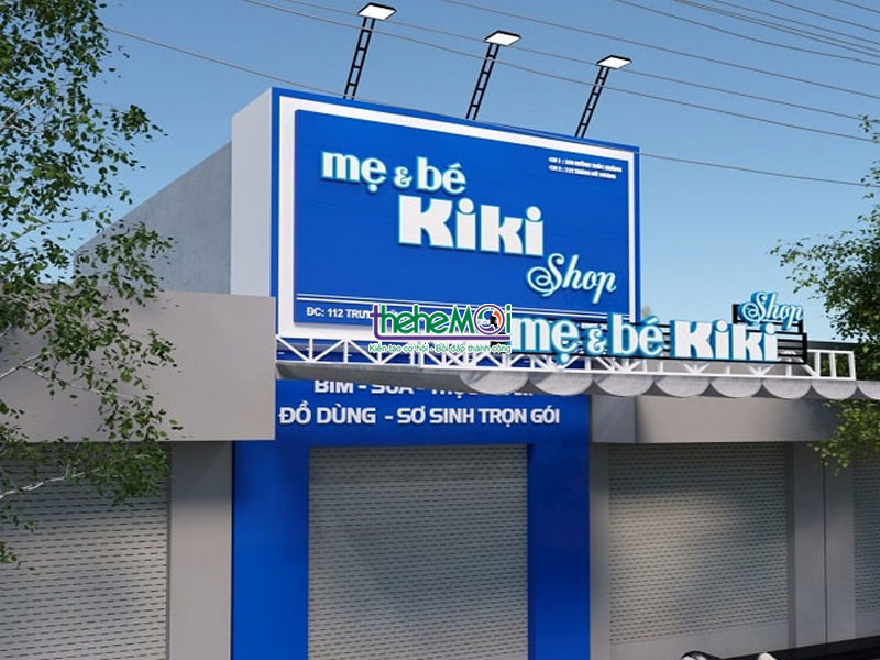 thiết kế shop thời trang