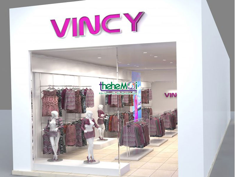 thiết kế shop thời trang