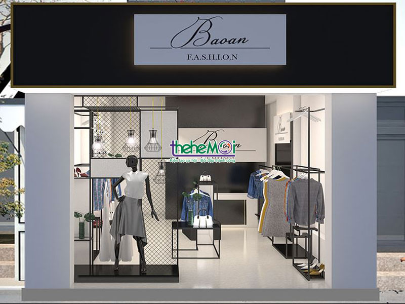 thiết kế shop thời trang